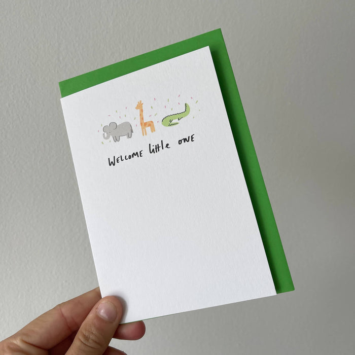 Welcome Little One Little Notes Card