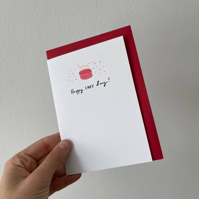 Happy Cake Day Little Notes Card