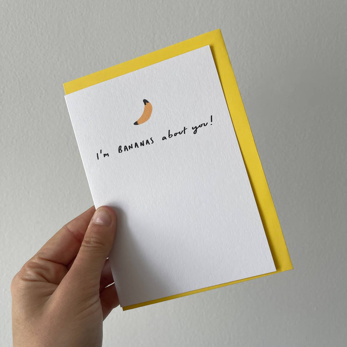 I'm Bananas About You Little Notes Card