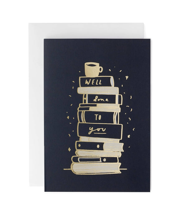 Well Done Study Books Greeting Card