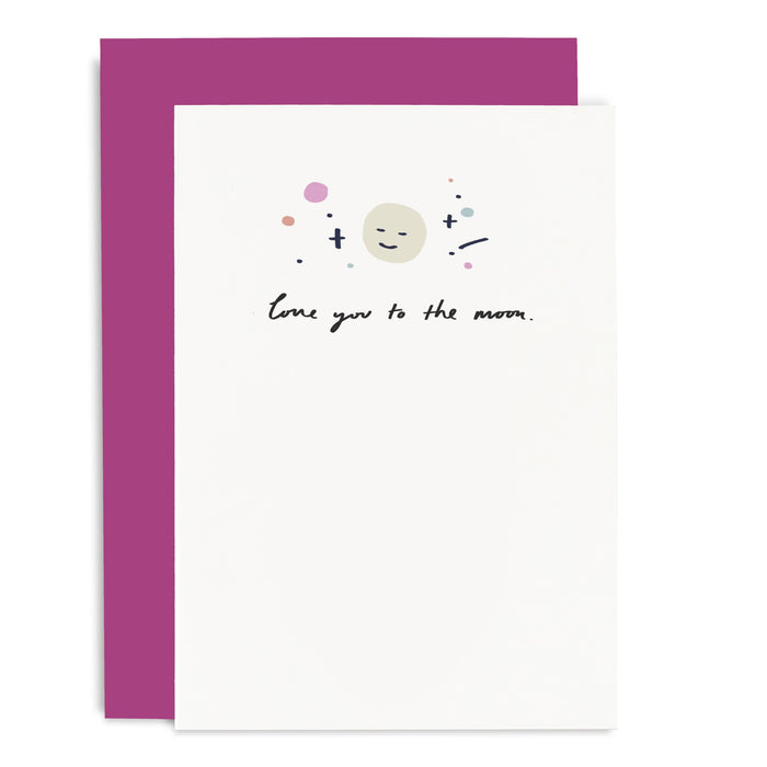 CCLN01 - Moon and Back Card