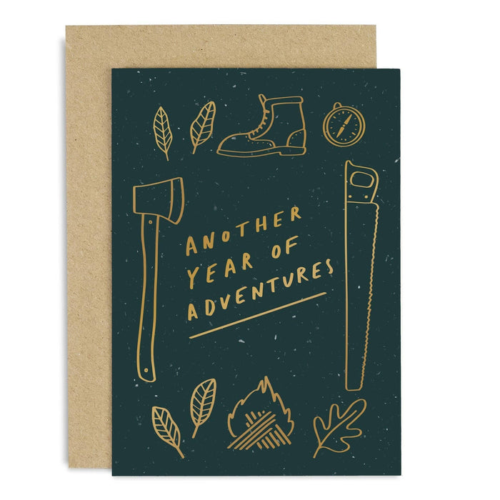Year Of Adventures Copper Card