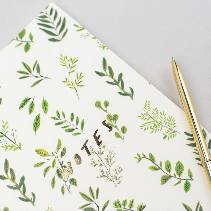 Plants Linen Notebook