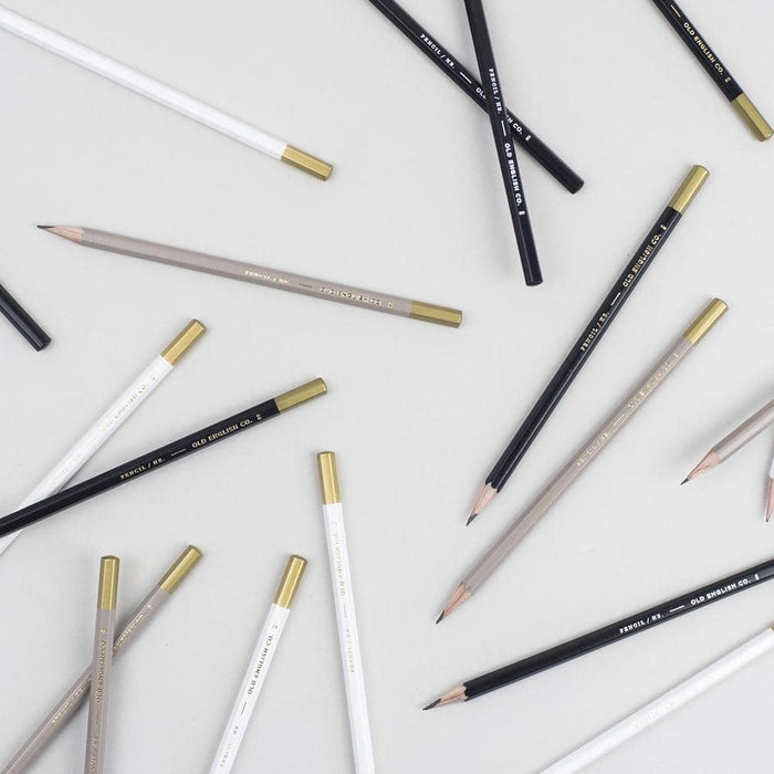 Pencil Collection - Ash and Gold