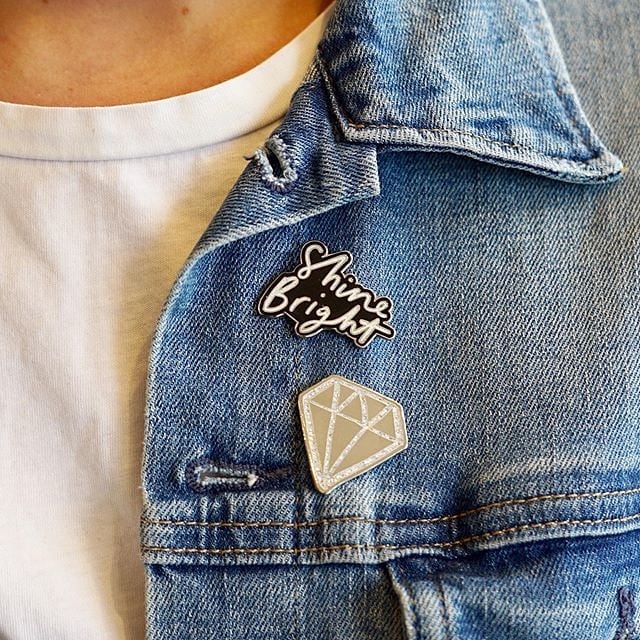 How to Wear Enamel Pins on a Denim Jacket — Old English Company