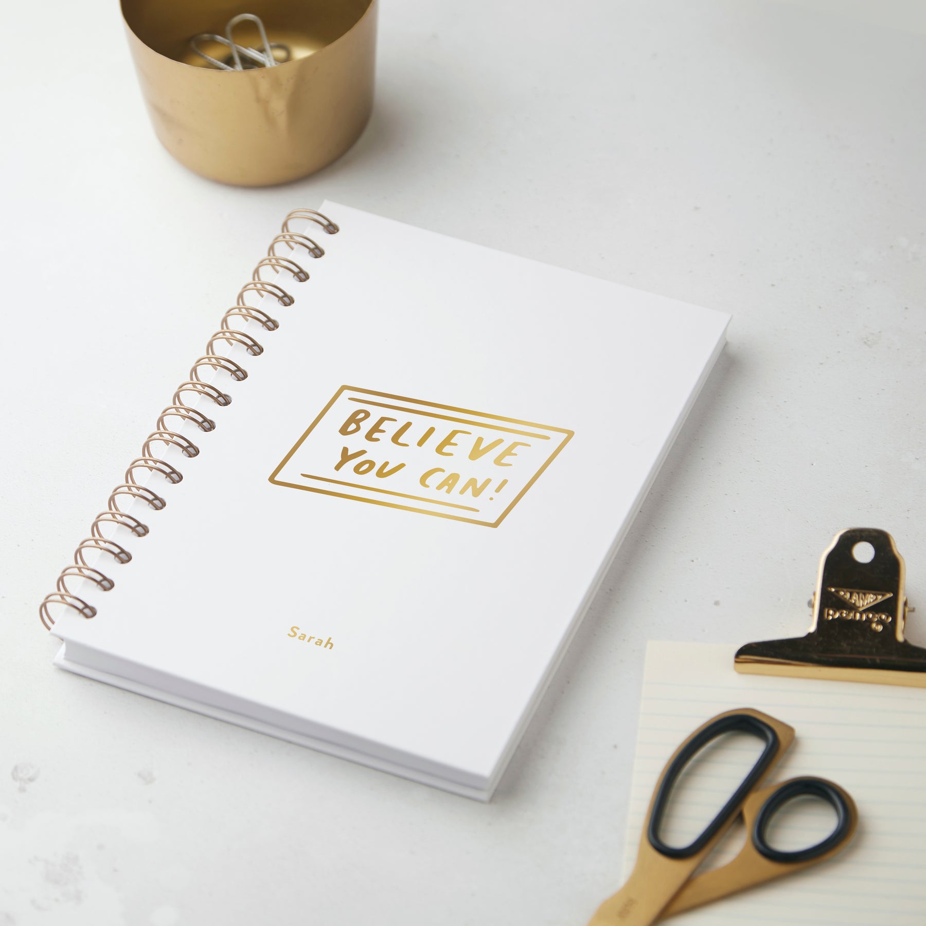 Believe You Can Hardback Notebook