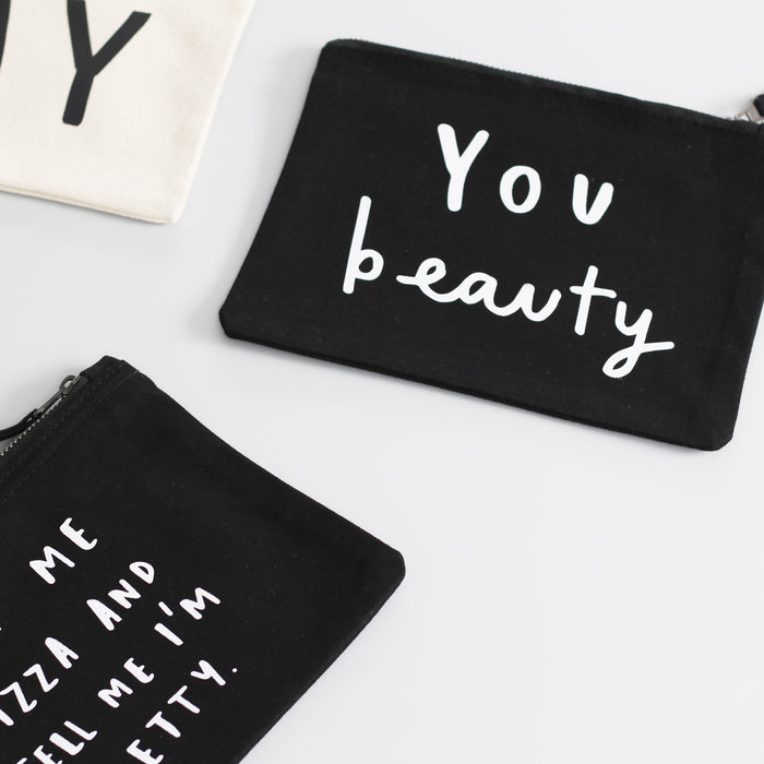 Our brand new make up pouches!