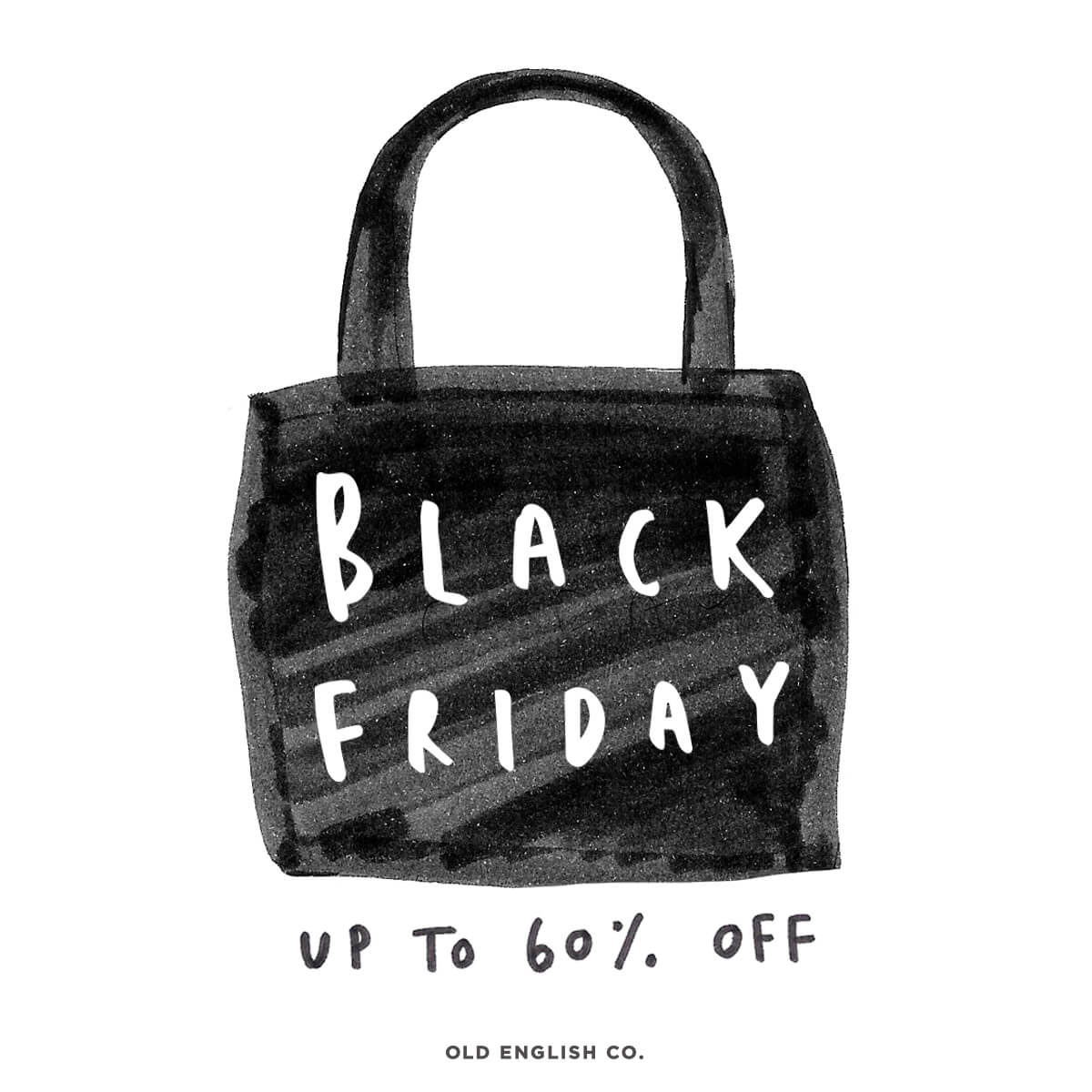 Black Friday up to 60% off