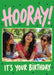 Big Hooray Photo Birthday Card personalised photo card