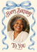 Birthday Bow Photo Birthday Card personalised photo card