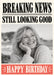 Breaking Birthday News Photo Birthday Card personalised photo card