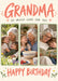 Lovely Grandma Photo Birthday Card personalised photo card