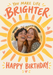 Birthday Sunshine Photo Birthday Card personalised photo card