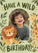 Wild Birthday Photo Birthday Card personalised photo card