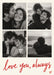 Love in Four Frames Photo Greeting Card personalised photo card
