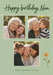 Nan’s Favourite Faces Photo Birthday Card personalised photo card