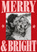 Merry and Bright photo greeting card