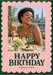Scallop Celebration Photo Birthday Card personalised photo card