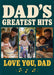 Dad’s Greatest Hits Photo Greeting Card personalised photo card