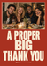 A Proper Big Thank You Photo Greeting Card personalised photo card