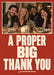 A Proper Big Thank You Photo Greeting Card personalised photo card