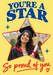 You’re a Star Photo Greeting Card personalised photo card