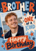 Brother Original Photo Birthday Card personalised photo card