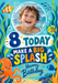 Eight Undersea Photo Birthday Card personalised photo card