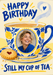 Tea Photo Birthday Card personalised photo card
