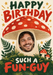 Mushroom Photo Birthday Card personalised photo card