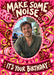 Make Some Noise Photo Birthday Card personalised photo card example