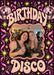Birthday Disco Photo Birthday Card personalised photo card example