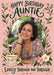 Auntie Tea Garden Photo Birthday Card personalised photo card example