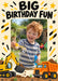 Construction Crew Photo Birthday Card personalised photo card example