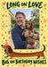 Dachshund Celebration Photo Birthday Card personalised photo card example