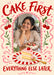 Cake First Photo Birthday Card personalised photo card example