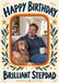 Brilliant Stepdad Photo Birthday Card personalised photo card example