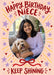 Niece Bright Future Photo Birthday Card personalised photo card example