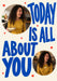 Today is all about you, two photos of the same person