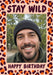 Stay wild photo card