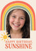 Rainbow wishes photo card