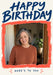 Happy birthday here's to you photo card