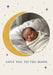 Little Moon Photo Greeting Card personalised photo card