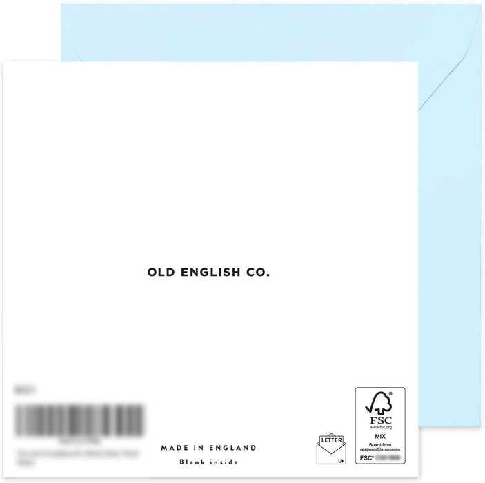 Old English Co. Alexa Just Laughed Birthday Card - Fun Cute Birthday Card for Men and Women | Adult Humour for Him and Her| Blank Inside & Envelope Included