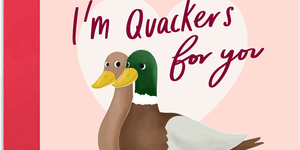 Old English Co. „Quackers For You“ Enten-Jubiläumskarte – Lustige Karte Für Paare (150x150 Mm)