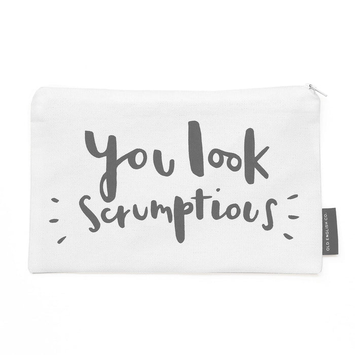 You Look Scrumptious Make Up Pouch - Cosmetic Wash Bag, Fun Gift for Wife, Girlfriend, Sister, Friend