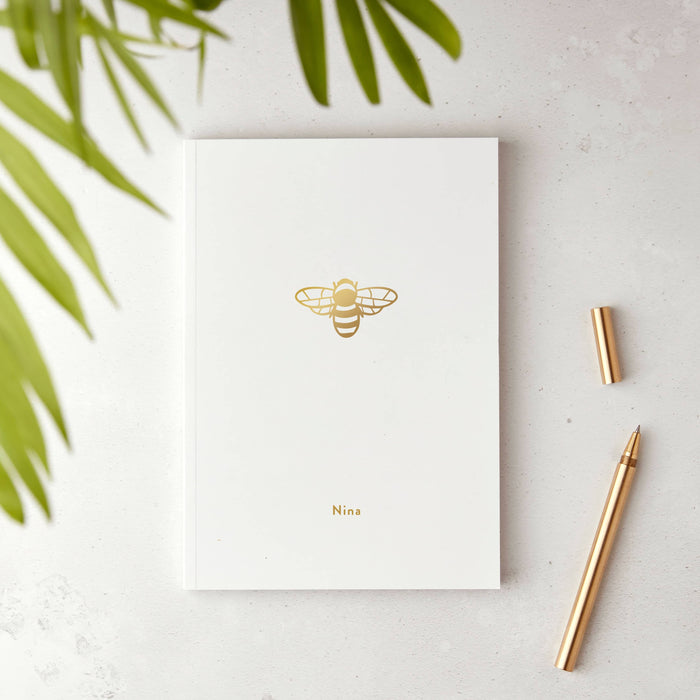 Bee Personalised Notebook