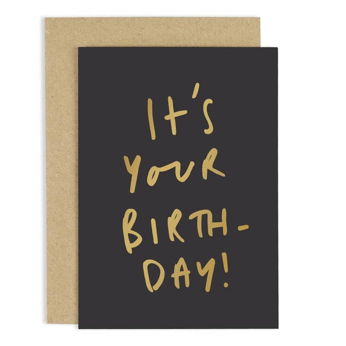 It's your birthday card