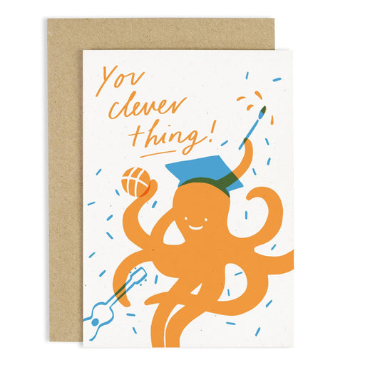 You Clever Things Graduation Card