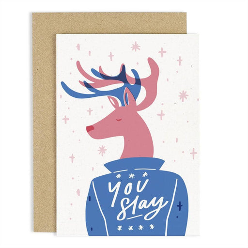 CCB17 You Slay Reindeer Card